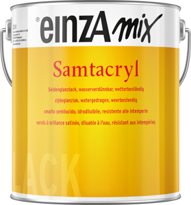 einzA Samtacryl Lackfarbe Mix